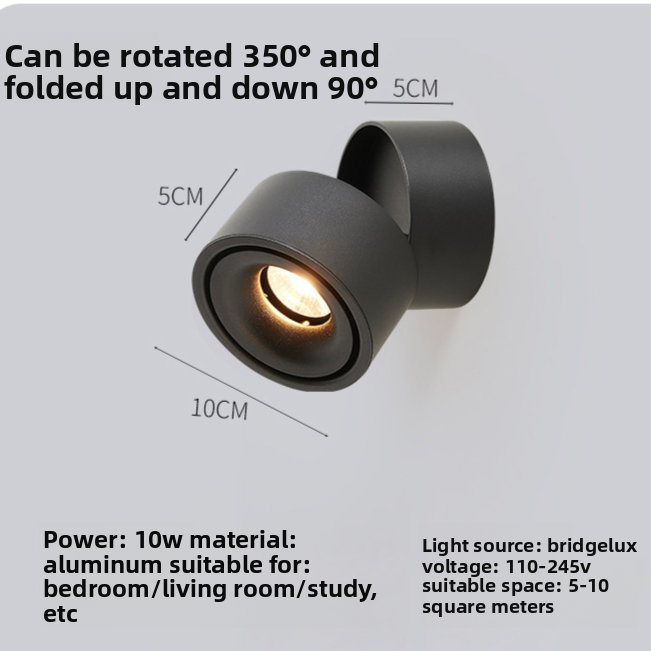 Creative Bedroom Bedside Wall Lamp