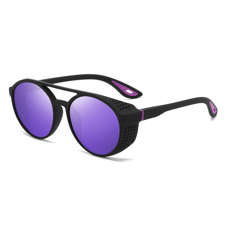 Round Polarized Sports Sunglasses
