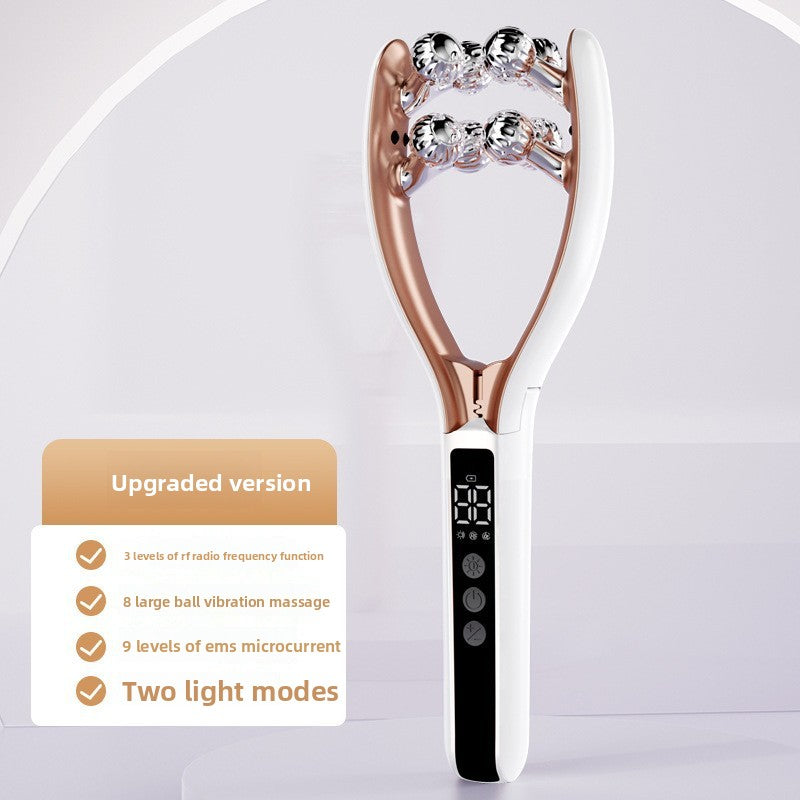 Electric Facial Massager with Microcurrent and Light Therapy