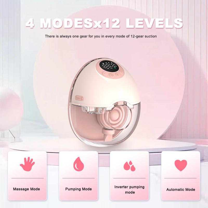 Electric breast pump