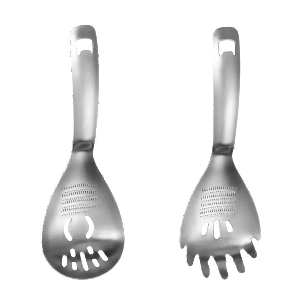 Stainless steel grinding spoon
