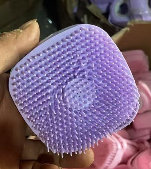 Silicone Pet Bath Brush Massage Cleaning Tool