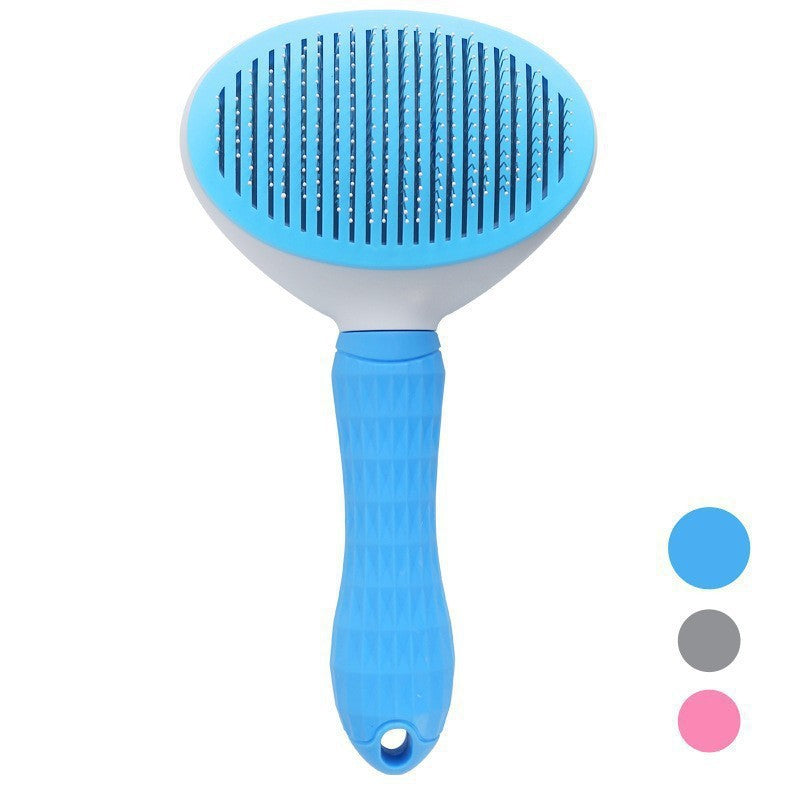 Pet Self Cleaning Grooming Comb