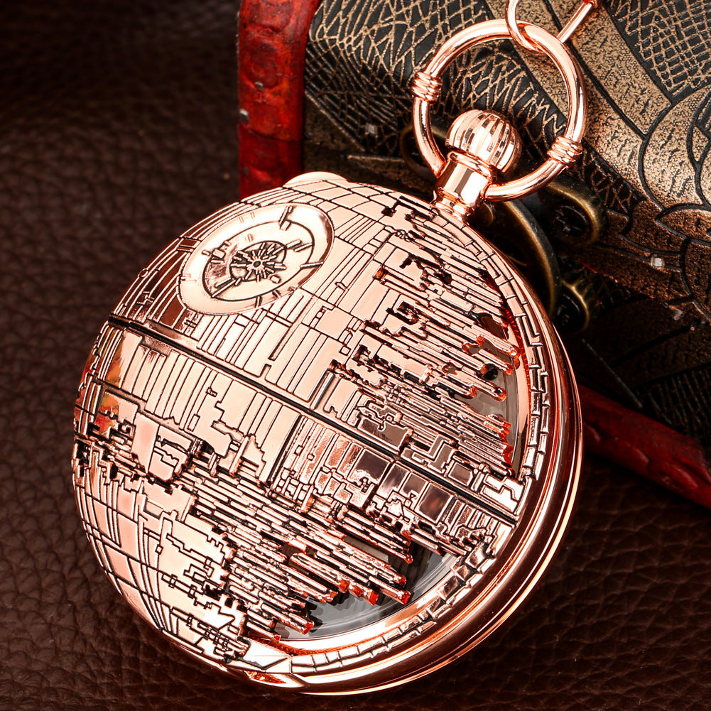 Music box watch flip