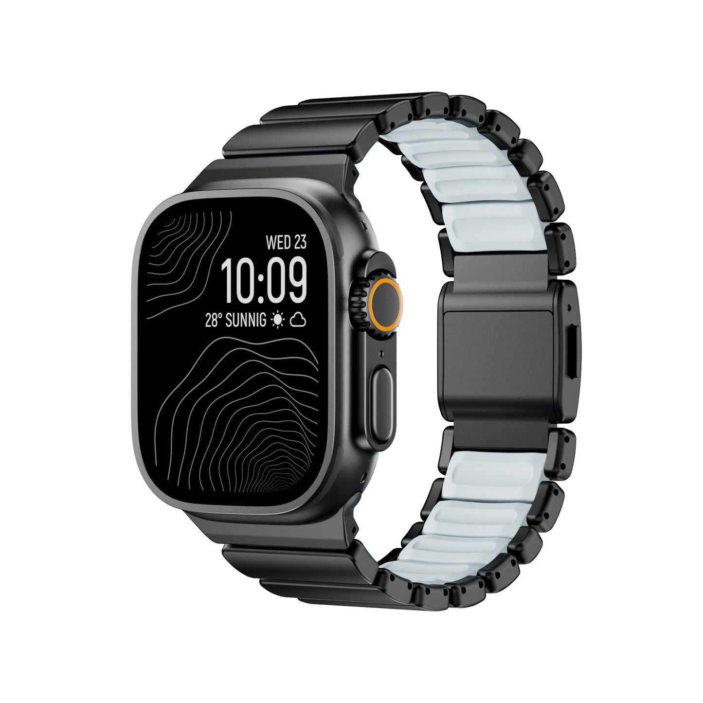 Apple Watch Strap Magnetic Silicone Metal