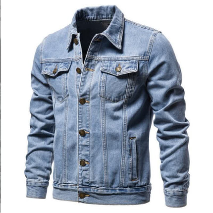 Mens Casual Denim Jacket