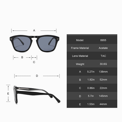Polarized Acetate Sunglasses