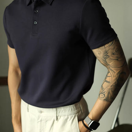 Mens Short Sleeve Cotton Polo Shirt