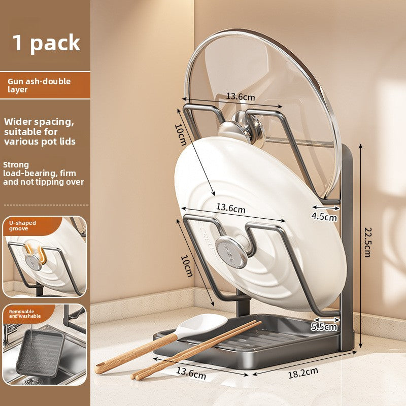 Multifunctional Kitchen Countertop Organizer Rack
