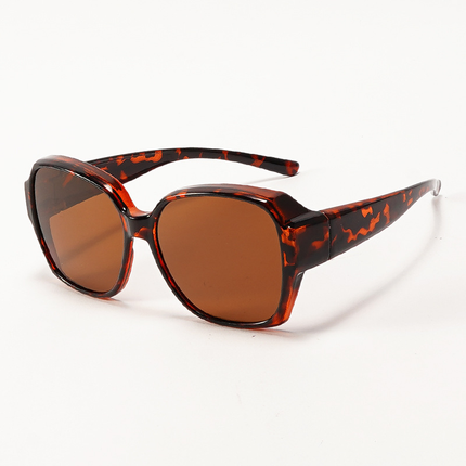 Polarized UV Protection TR90 Square Frame Sunglasses