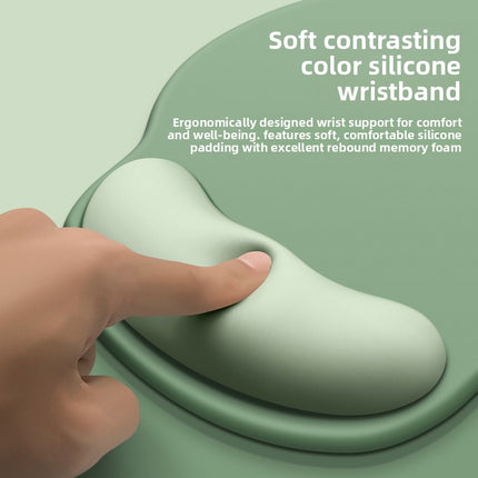 Gradient Ergonomic Mouse Pad with Wrist Support