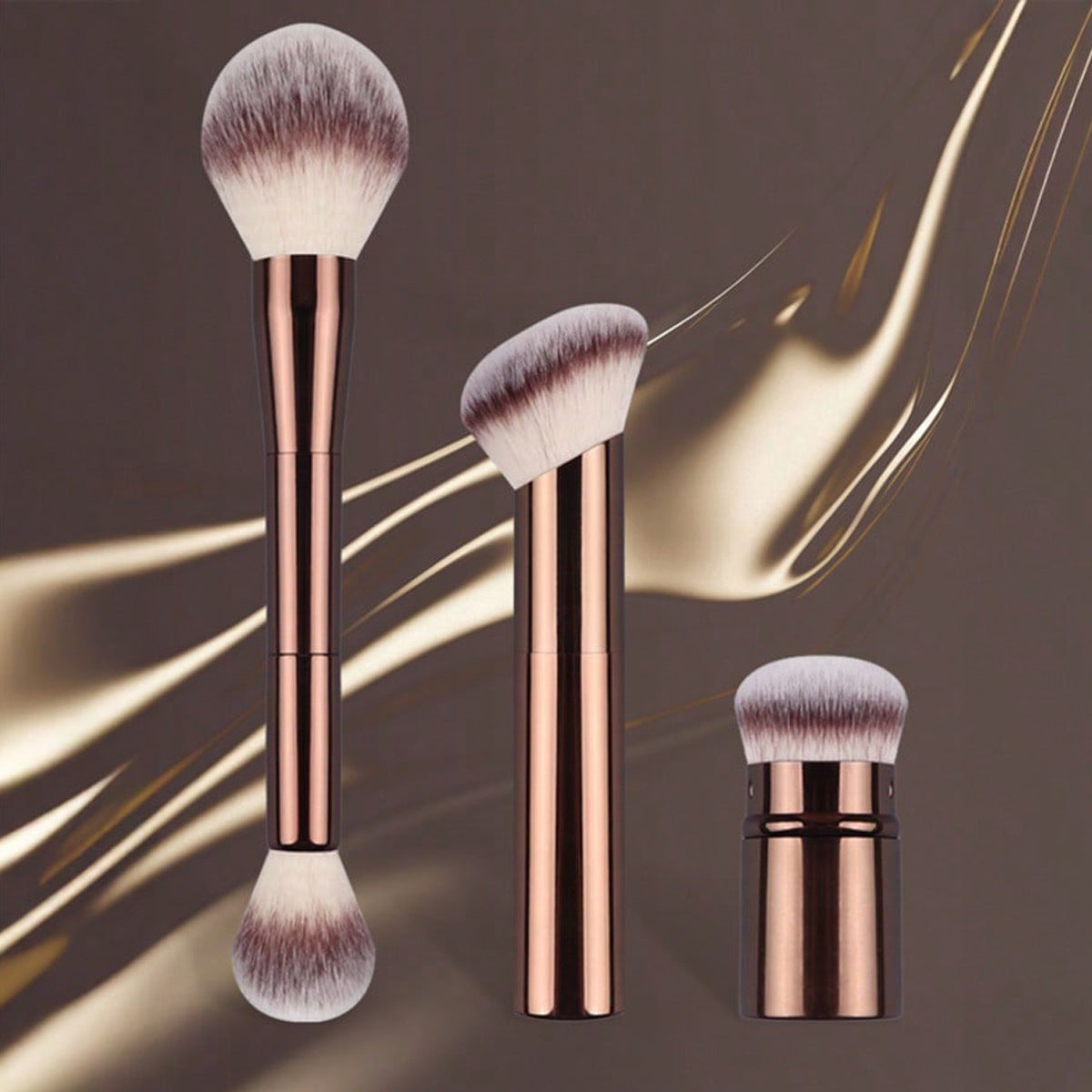 Professional Double-Ended Makeup Brush Set