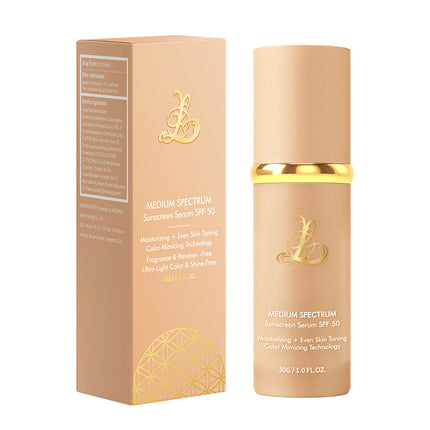 Color-changing foundation