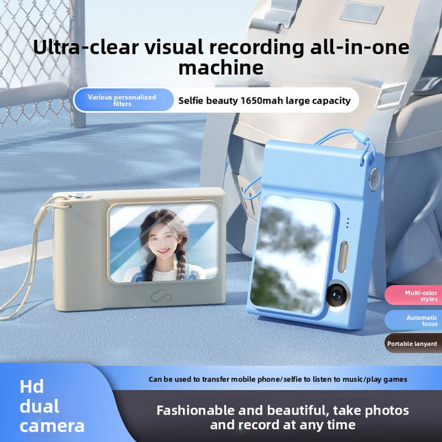 Slide Cover HD Self-timer Digital Camera