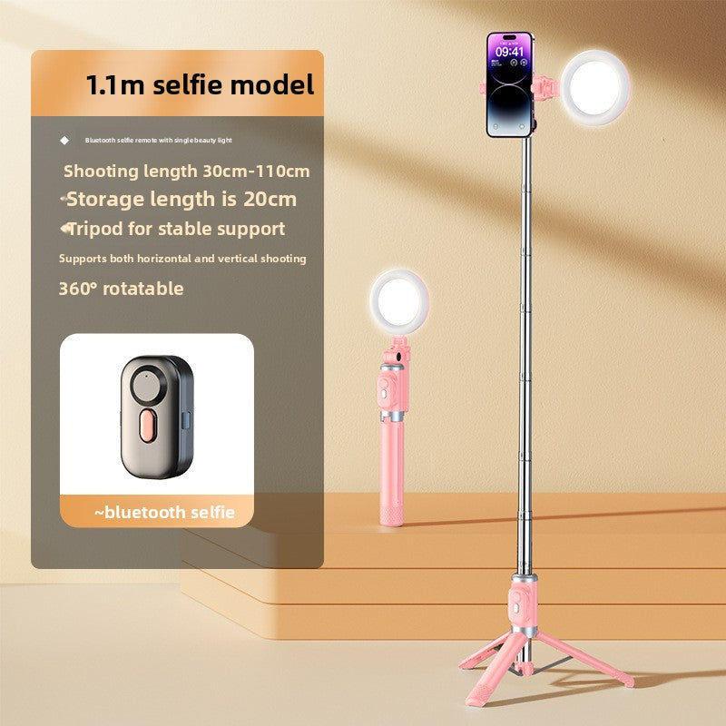 Anti-shake selfie stick phone holder