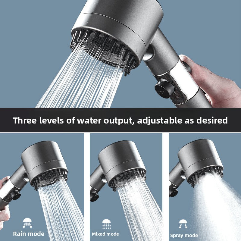 Handheld Shower Head with Massage and Filter
