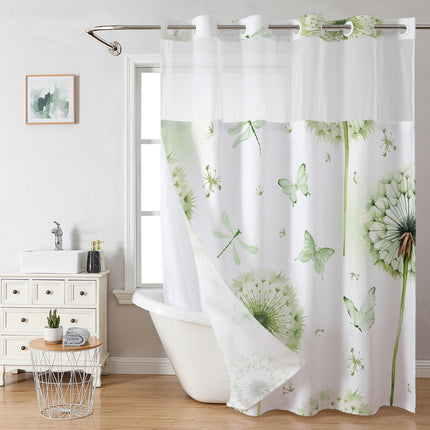 Digital Print Polyester Shower Curtain