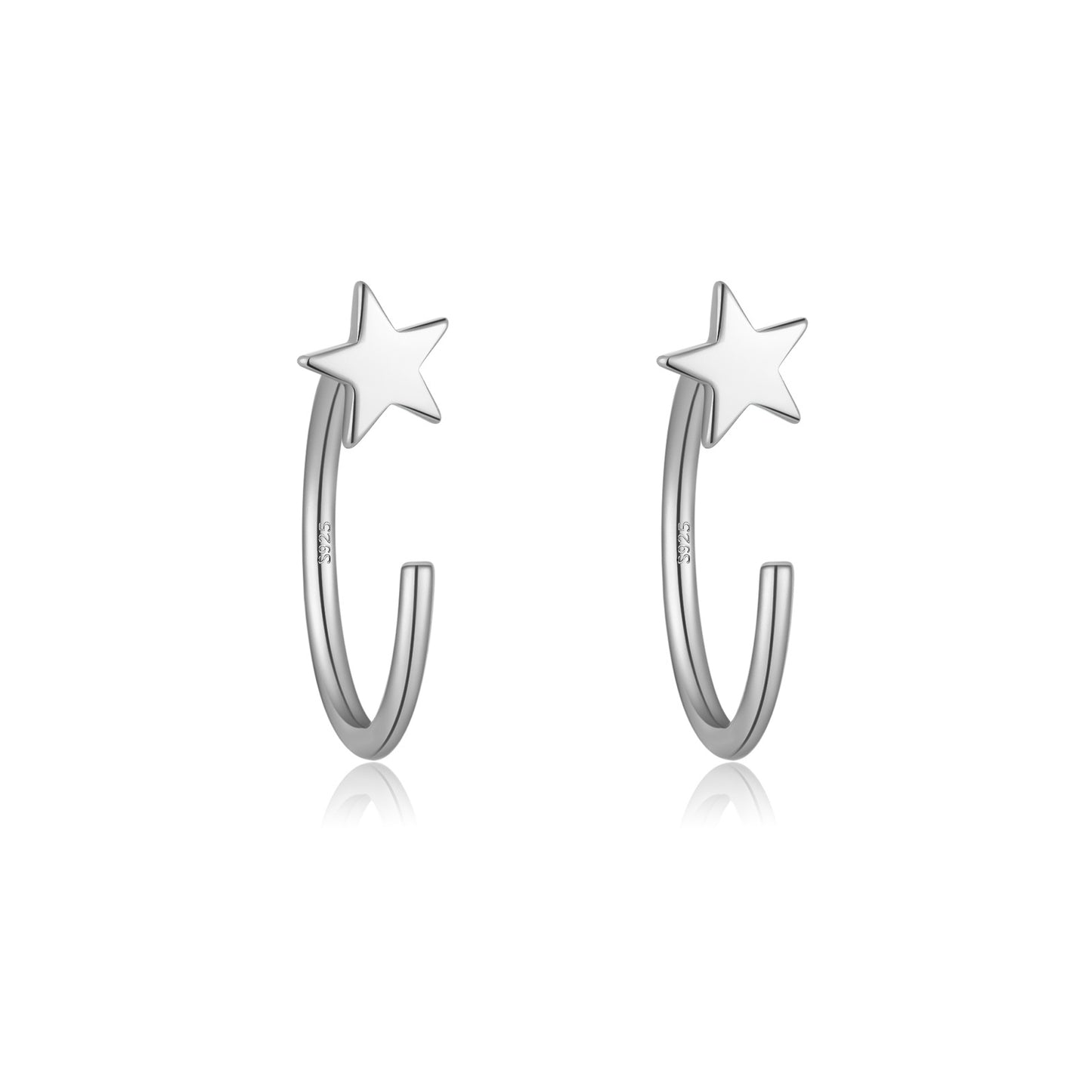 Adjustable Clip-On S925 Silver Earrings