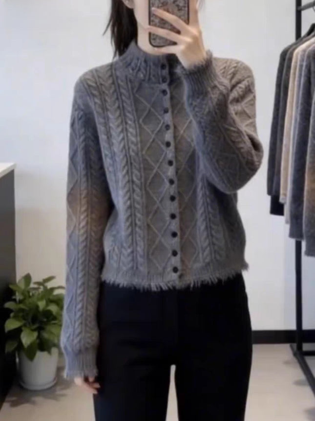 Women's Twist Knit Cardigan