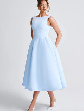 Women's Backless Strap Dress