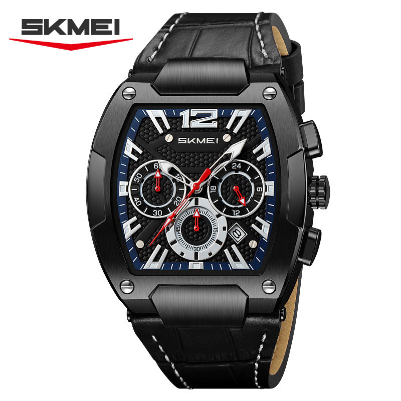 Mens Chronograph Quartz Watch Waterproof Luminous
