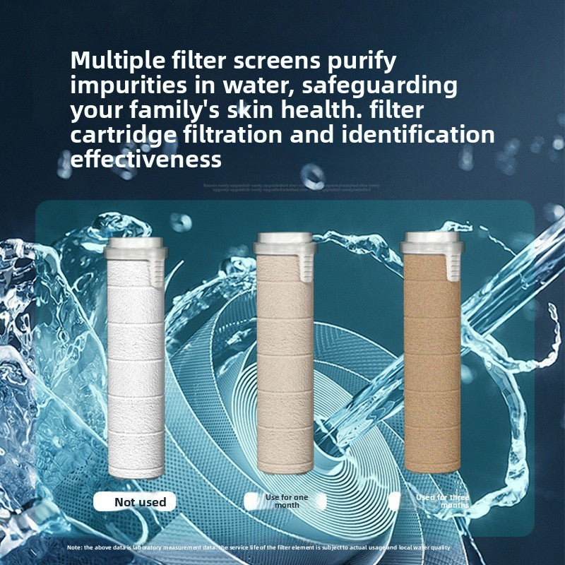 Handheld Multi-Function Shower Head with Water Filter