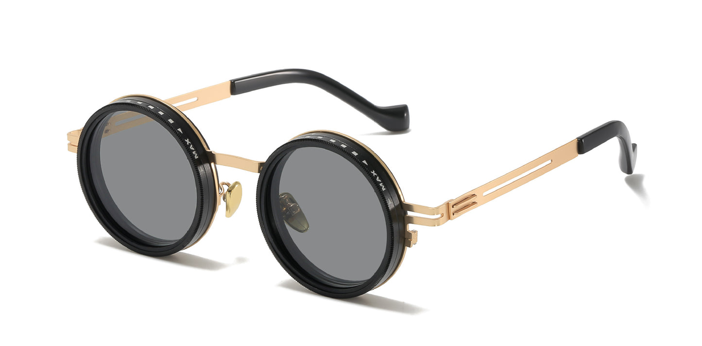 Adjustable Polarized Steampunk Sunglasses