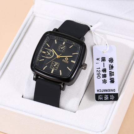 Fashion Square Dial Quartz Watch