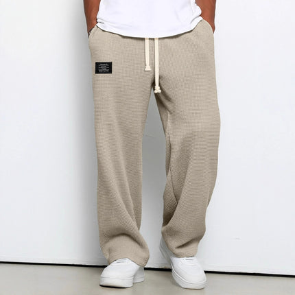 Mens Loose Fit Straight Leg Sweatpants