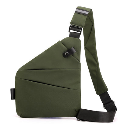 Oxford Mens Chest Bag Crossbody Shoulder Bag