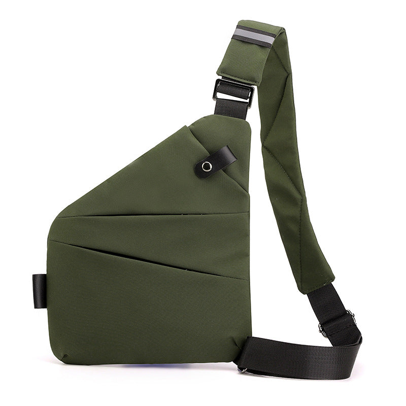 Oxford Mens Chest Bag Crossbody Shoulder Bag