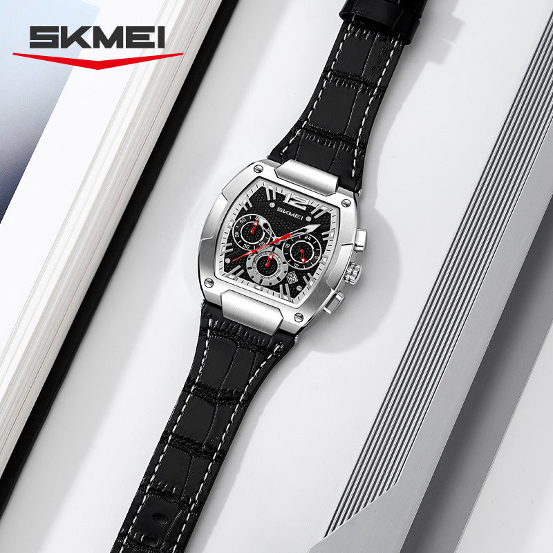 Mens Chronograph Quartz Watch Waterproof Luminous