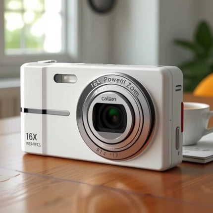 Retro Digital Camera with 16x Zoom