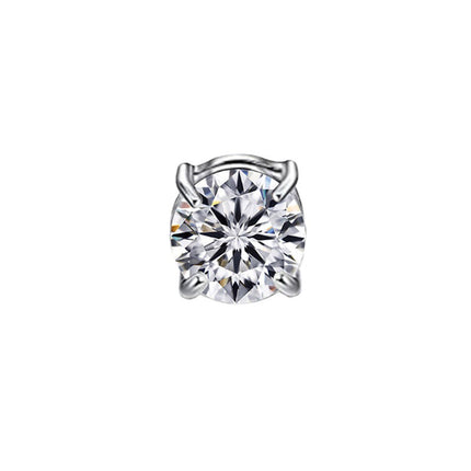 Magnetic Clip-On Earrings with Diamond Design
