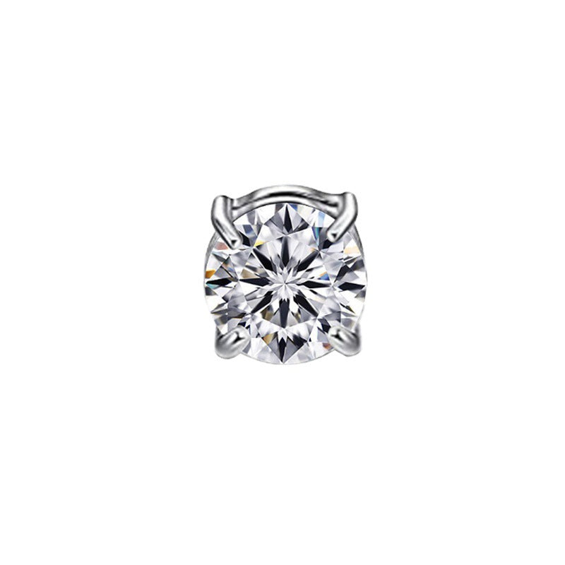 Magnetic Clip-On Earrings with Diamond Design