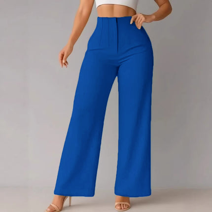 Womens High Waist Wide Leg Pants
