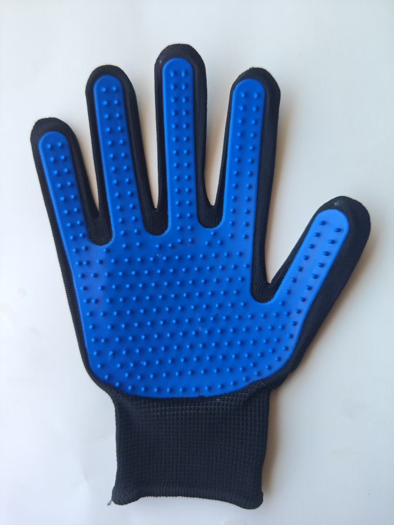 Rubber Pet Grooming Glove Hair Removal Massage Brush