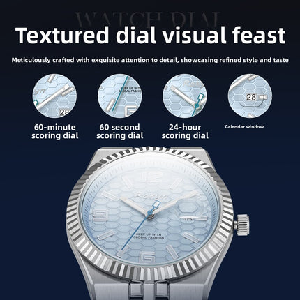 Men's Waterproof Luminous Calendar Watch