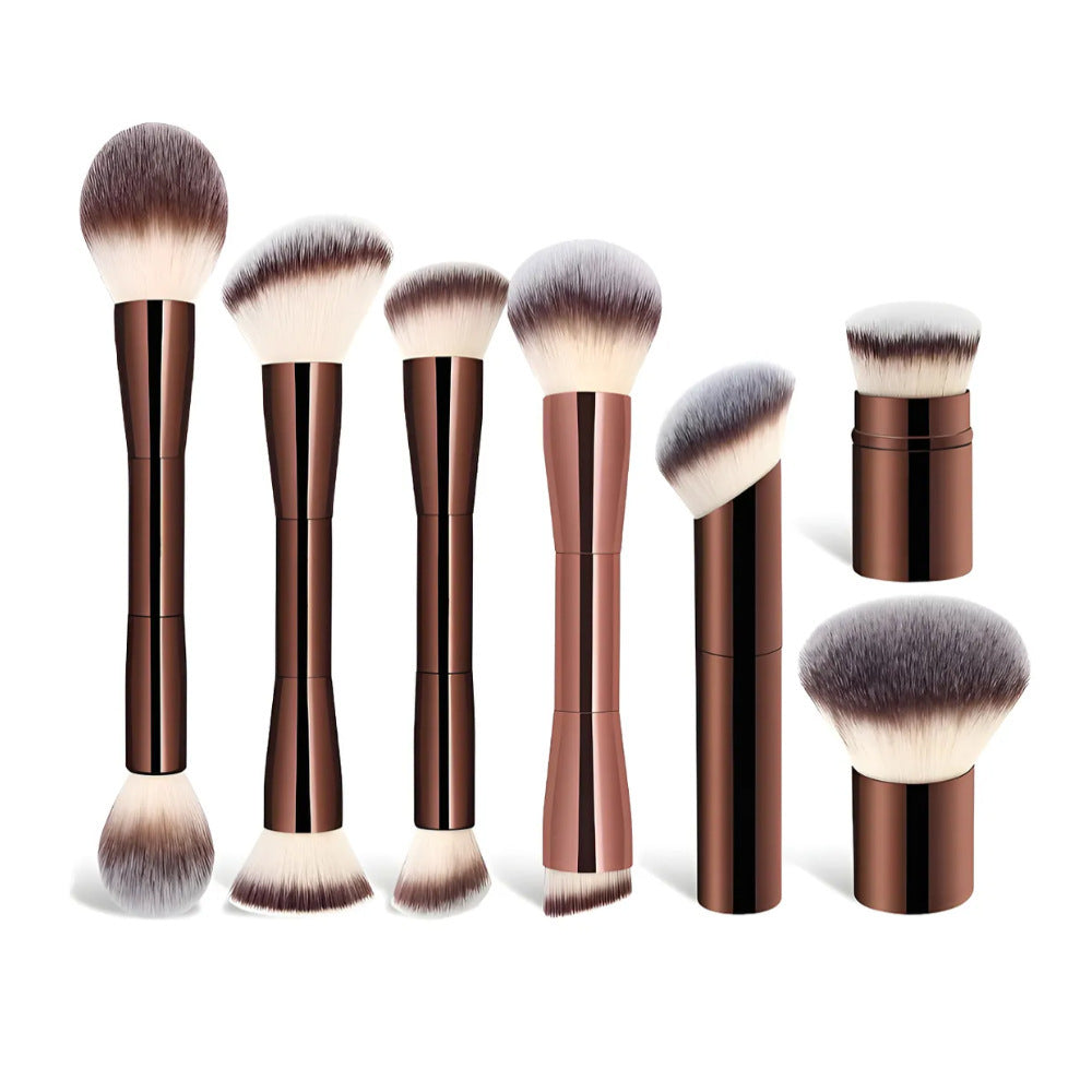 Professional Double-Ended Makeup Brush Set