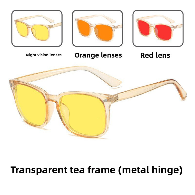 Retro Anti Blue Light Night Vision Glasses