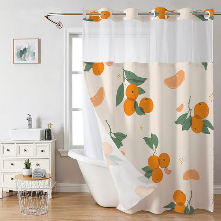 Digital Print Waterproof Shower Curtain