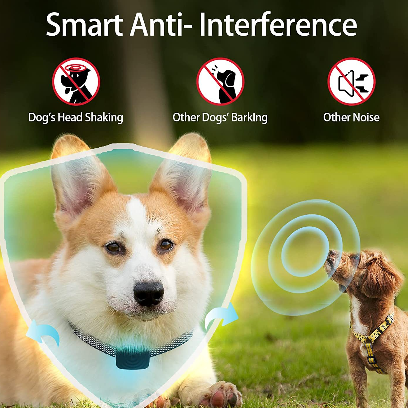 Smart anti-bark device for pet training