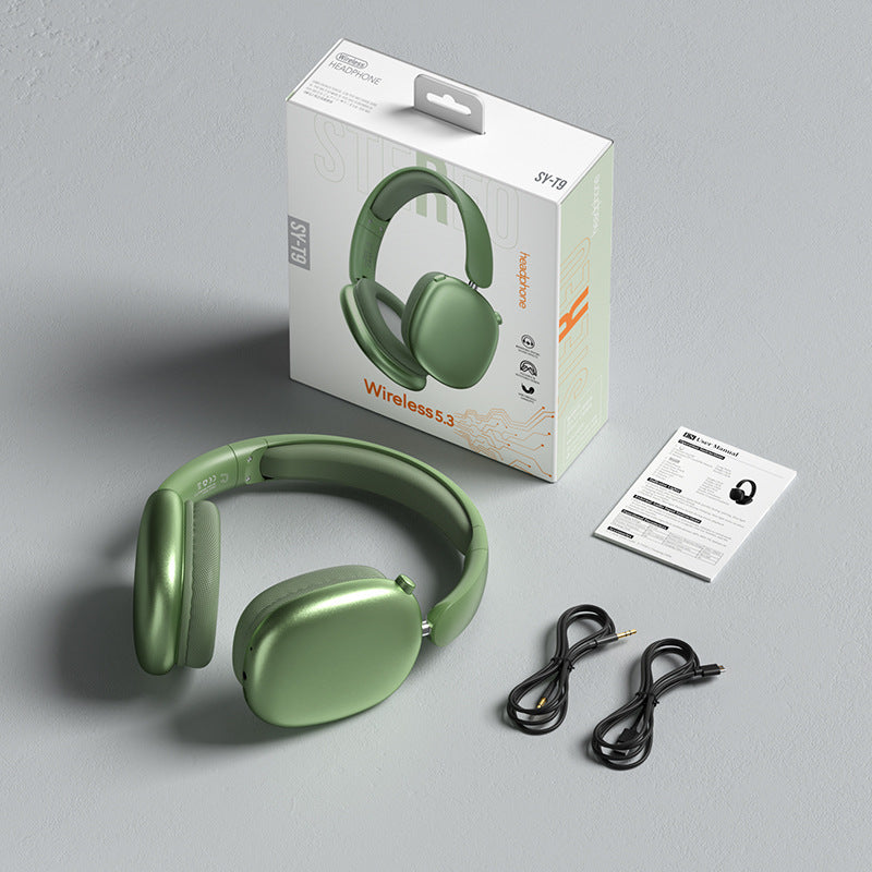 Wireless Bluetooth Headphones with Noise Cancellation