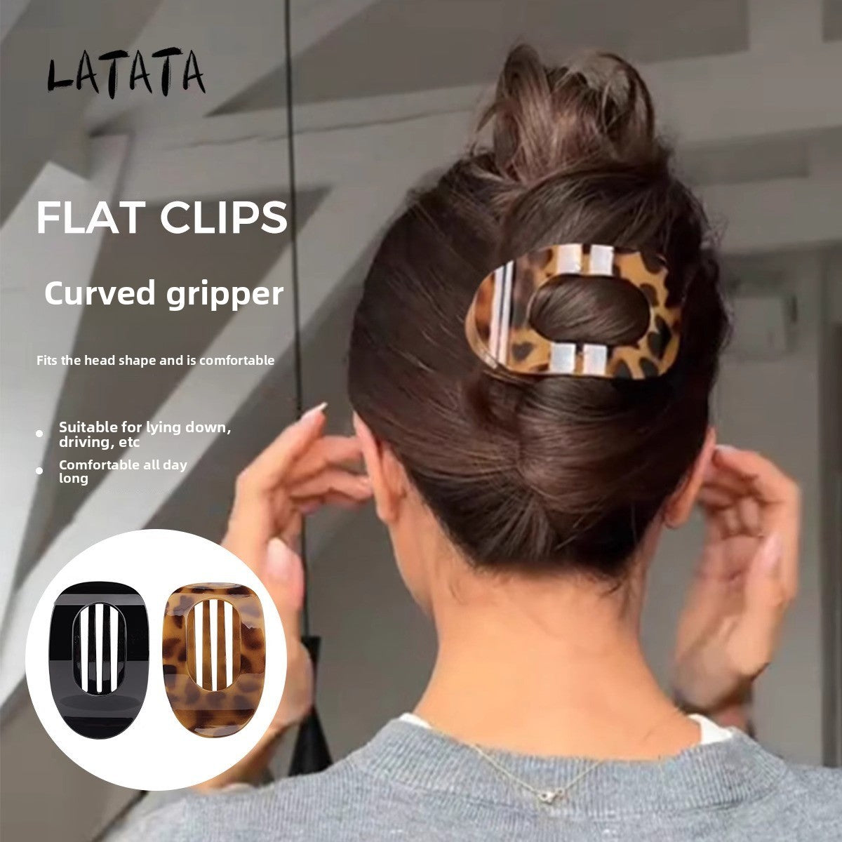 Elegant Abalone Hair Clip for Women