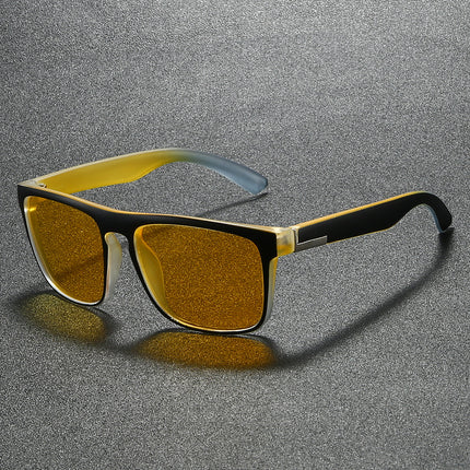 Classic Square Frame Polarized Sunglasses