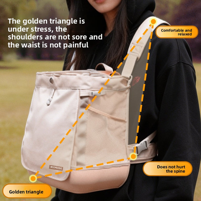 Lightweight Breathable Pet Carrier Chest Bag