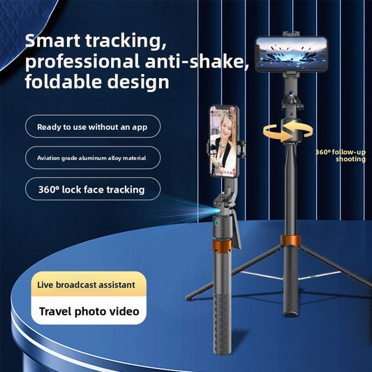 AI Face Tracking 360-Degree Gimbal Stabilizer
