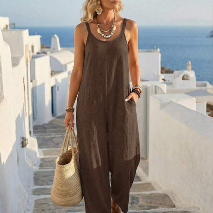 Women's Wide-Leg Jumpsuit