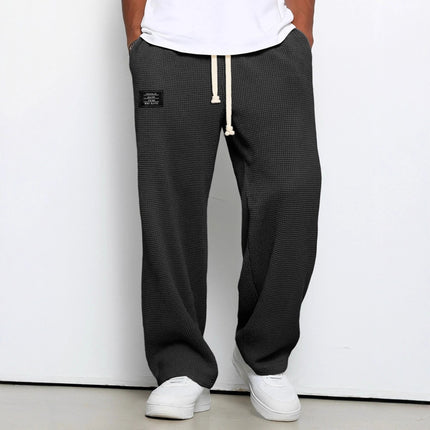 Mens Loose Fit Straight Leg Sweatpants