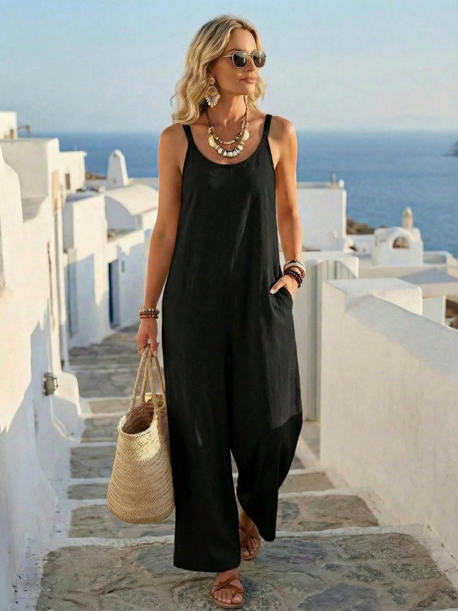 Women's Wide-Leg Jumpsuit